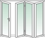 Digah -Custom Colorful Aluminium Frame Folding Patio Doors | Aluminium Door-6