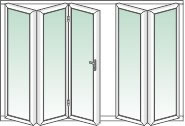 Digah -Latest Design Aluminium Frame Sliding Folding Patio Doors-8