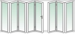 Digah -Custom Colorful Aluminium Frame Folding Patio Doors | Aluminium Door-12