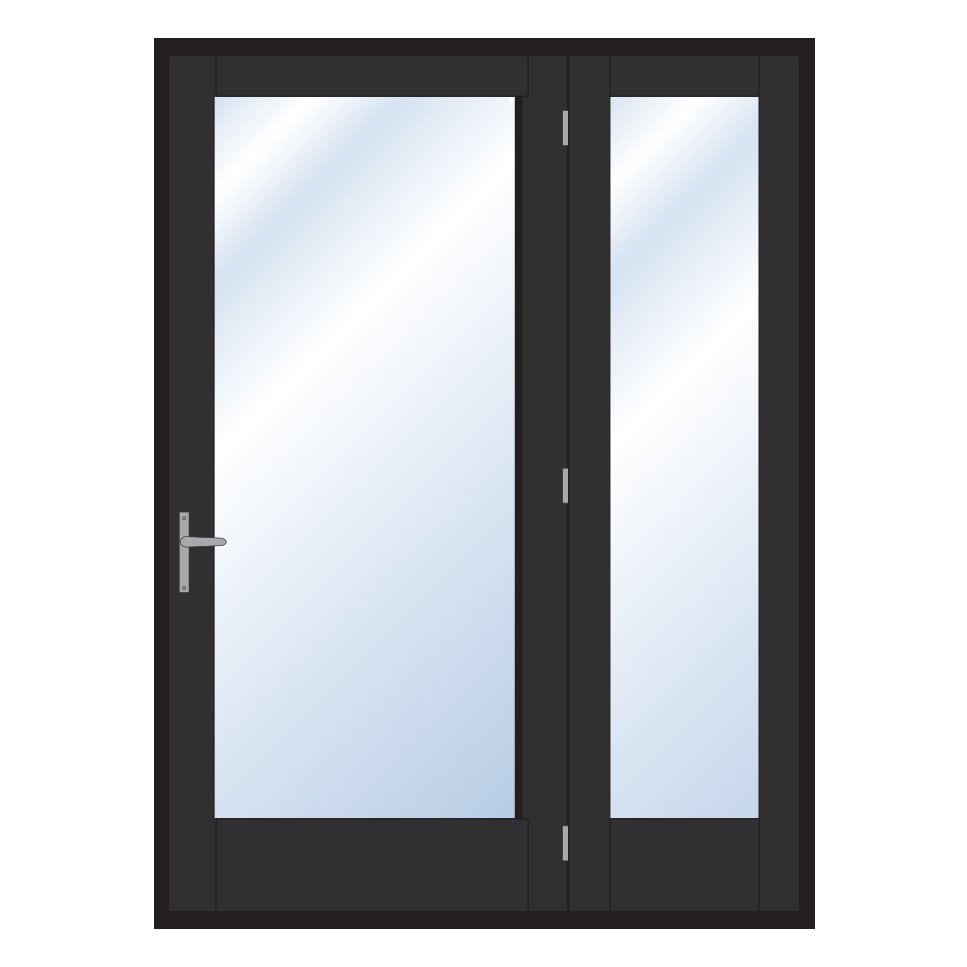 Digah -Best Customized Aluminium Frame French Swinging Doors Digah-14