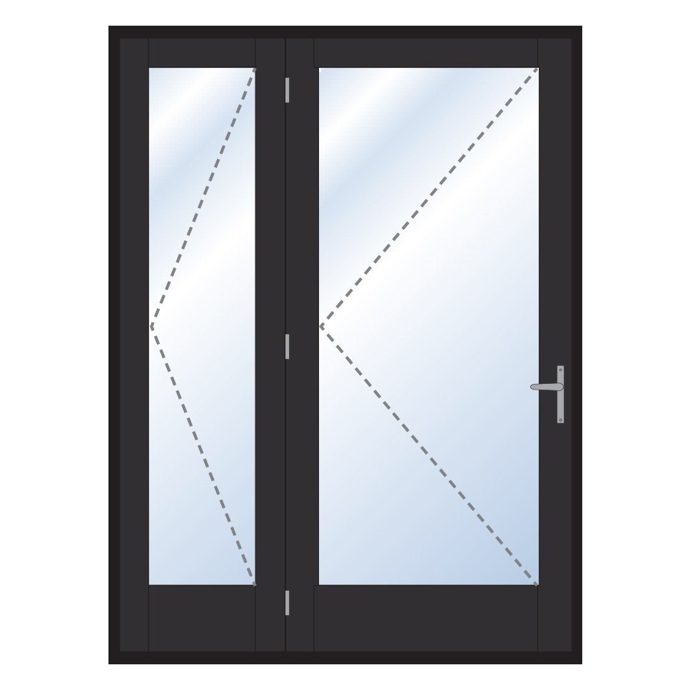 Digah -Find Custom Aluminium Frame French Swing Doors | Manufacture-15