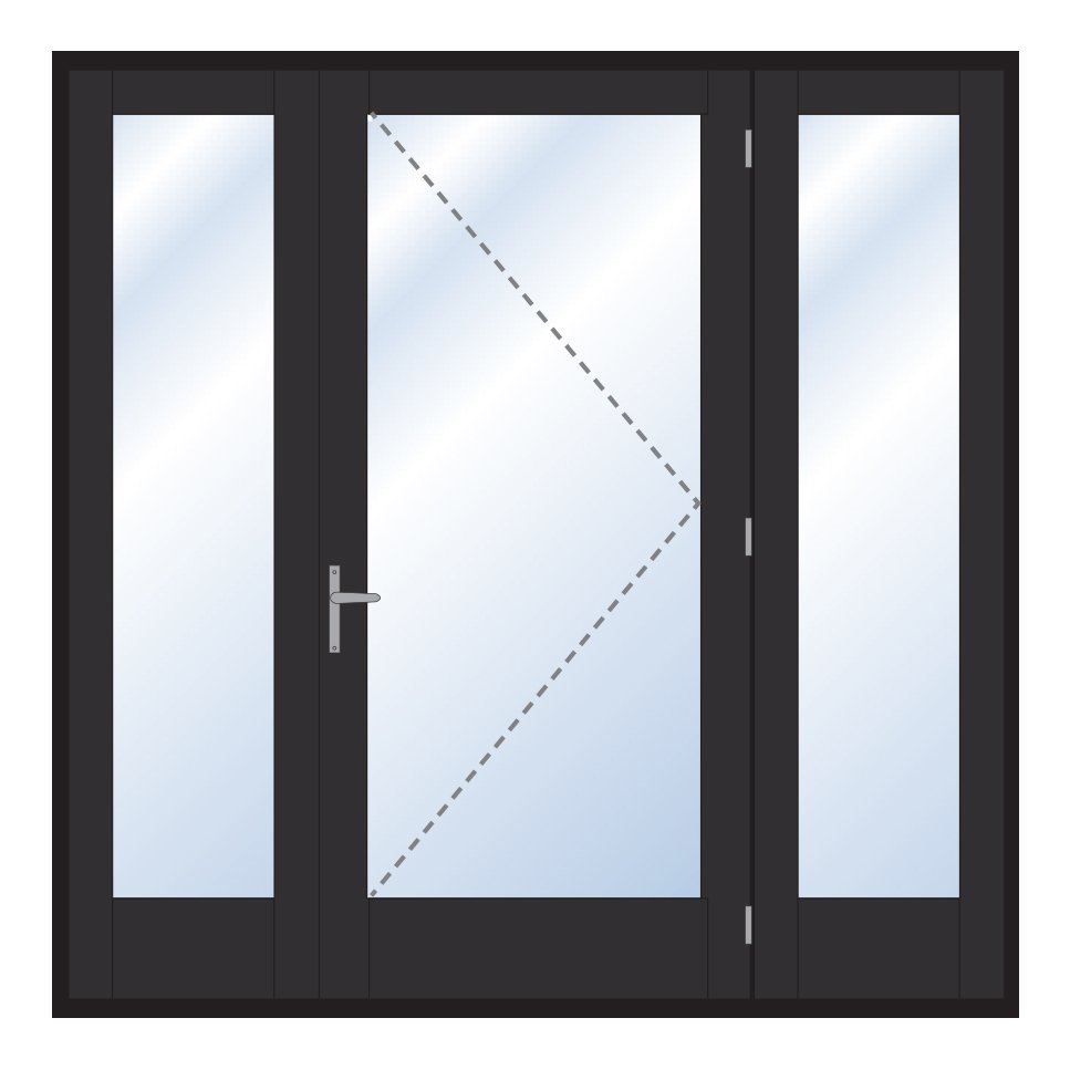 Digah -High-quality Colorful Aluminium Frame Swinging Glass Doors Factory-18