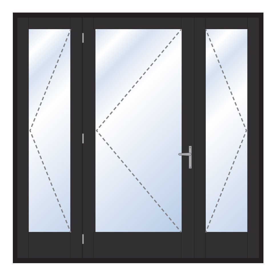 Digah -High-quality Colorful Aluminium Frame Swinging Glass Doors Factory-19