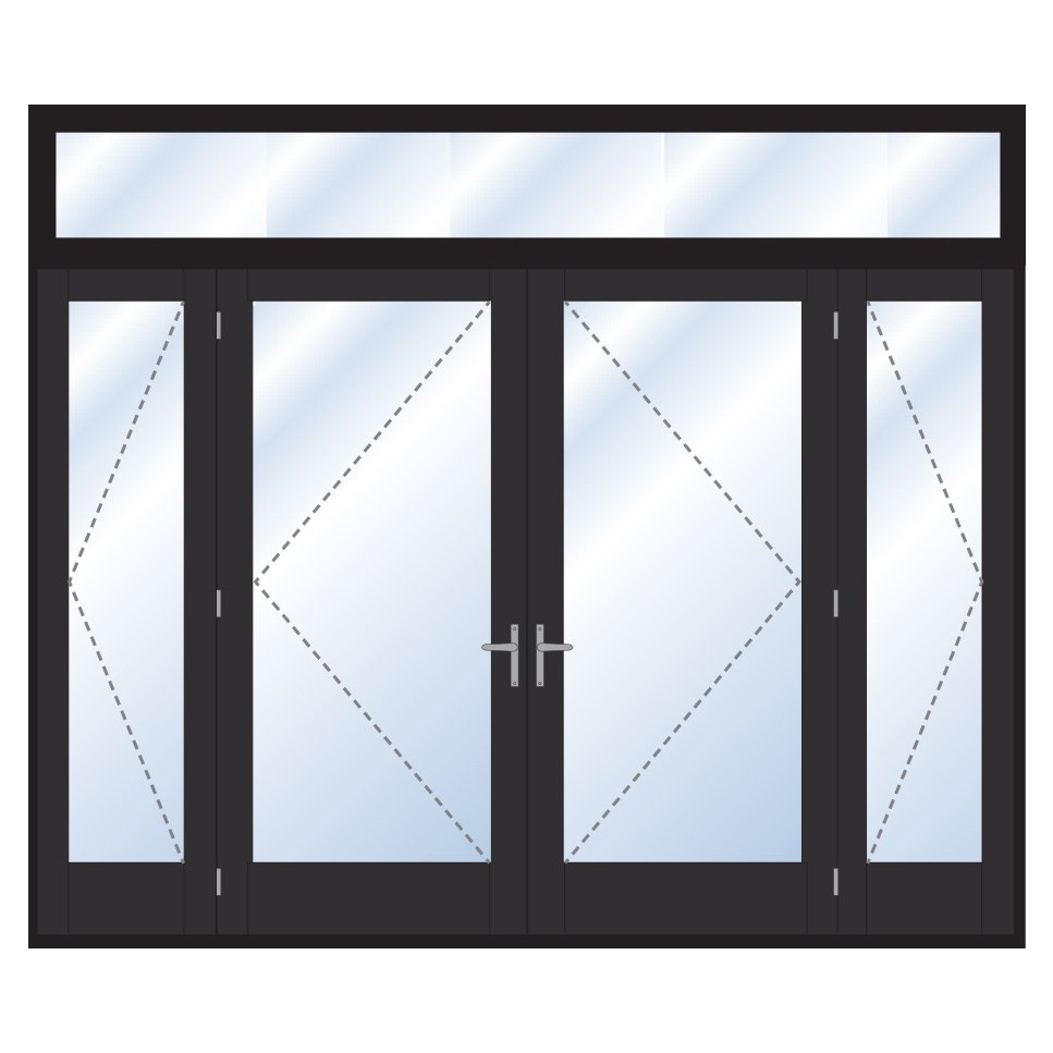 Digah -Find Custom Aluminium Frame French Swing Doors | Manufacture-25