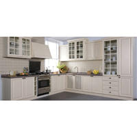 Popular Design Colorful Custom PVC Kitchen Cabinets